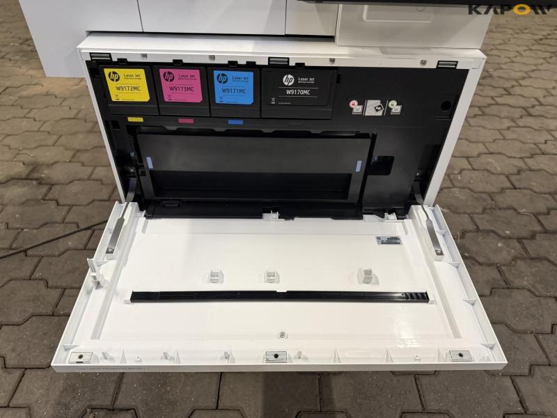 HP Color LaserJet Managed Flow MFP E87740z printer/kopimaskine 11