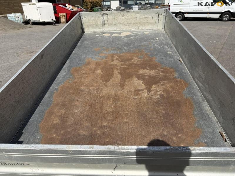 Humbaur HTK trailer with electric tipper 20
