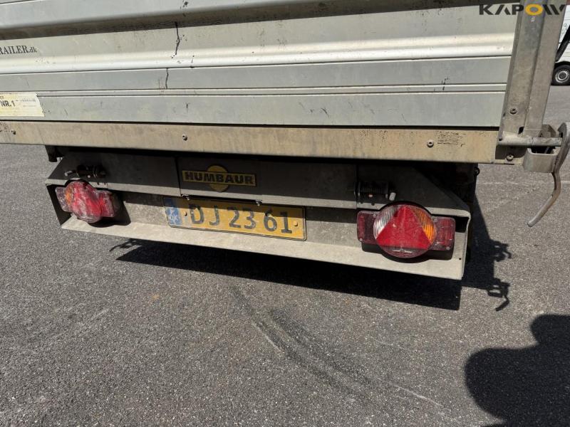 Humbaur HTK trailer with electric tipper 21