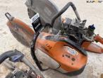 Husqvarna concrete cutter and various parts 15