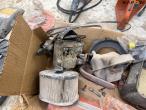 Husqvarna concrete cutter and various parts 28