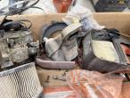 Husqvarna concrete cutter and various parts 29