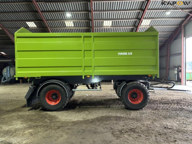 Hvamø 2 axle trailer with 2 way tipper 4
