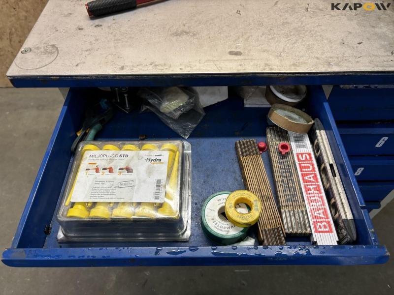 Hydraulic workshop trolley 15