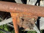 Hydraulic fence roller for three-point suspension 26