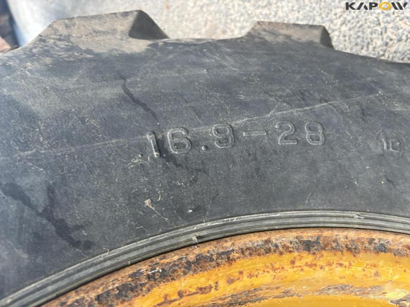 Hydrema 505 backhoe loader 29