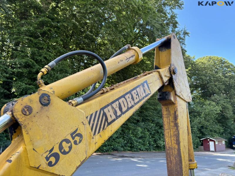 Hydrema 505 backhoe loader 46