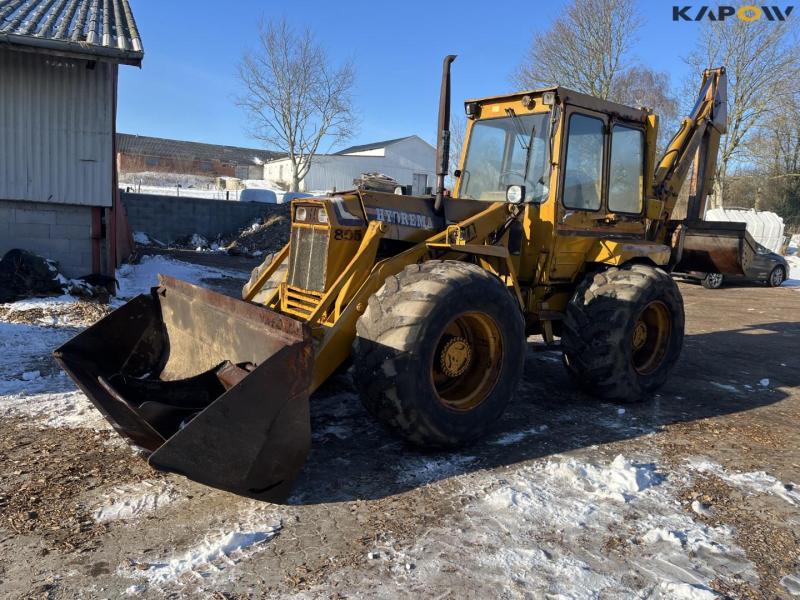 Hydrema 805 backhoe loader 1