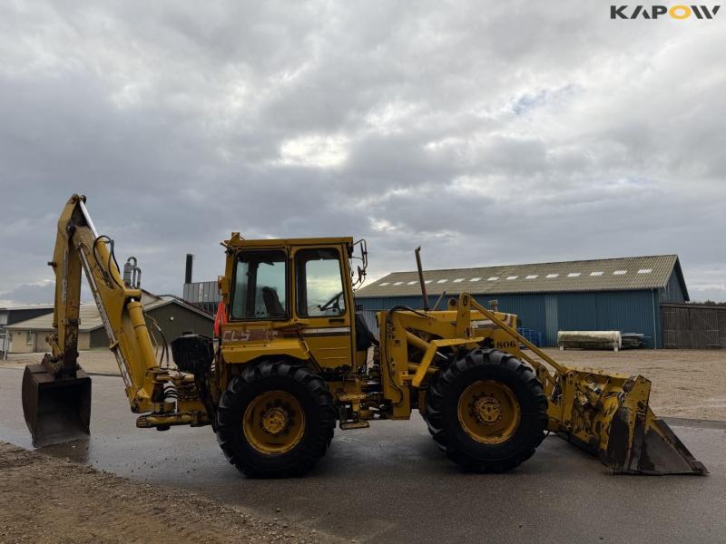 Hydrema 806 backhoe loader 4