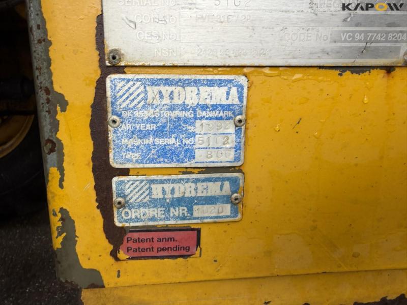 Hydrema 806 backhoe loader 65
