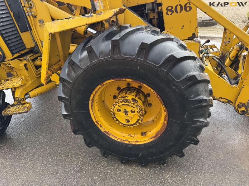 Hydrema 806 backhoe loader 70