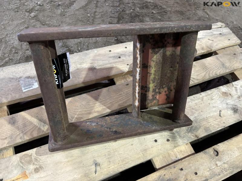 Hydrema hitch with hook 7