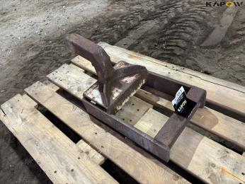 Hydrema hitch with hook