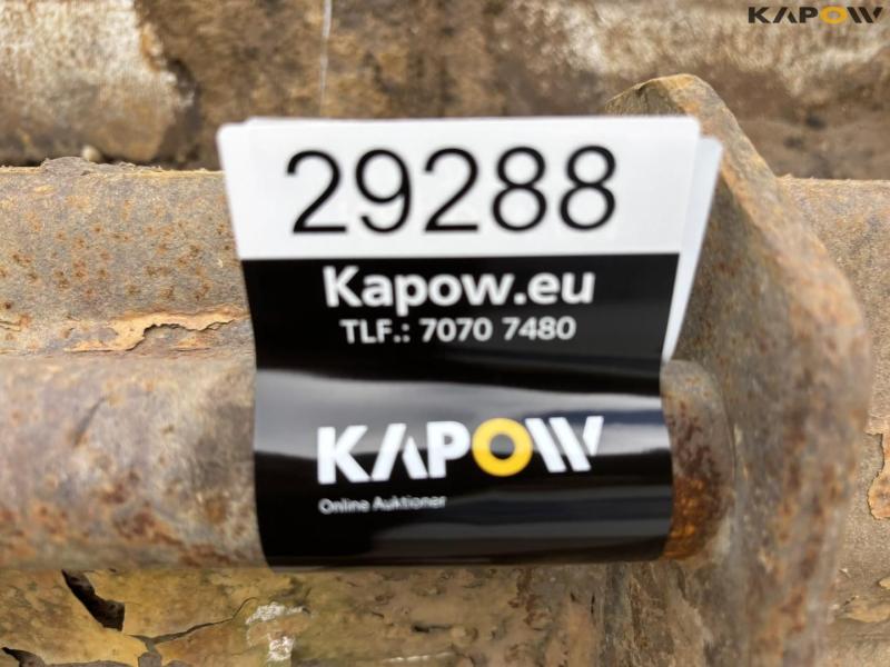 Hydrema PBH grading bucket with S40 hitch 19