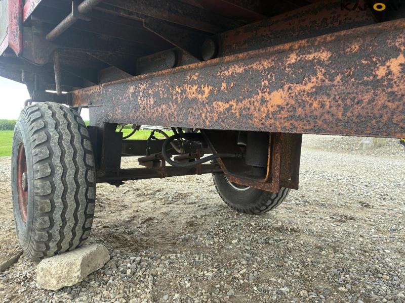Hylleberg HDT 55-L trailer with tipper and brakes 14