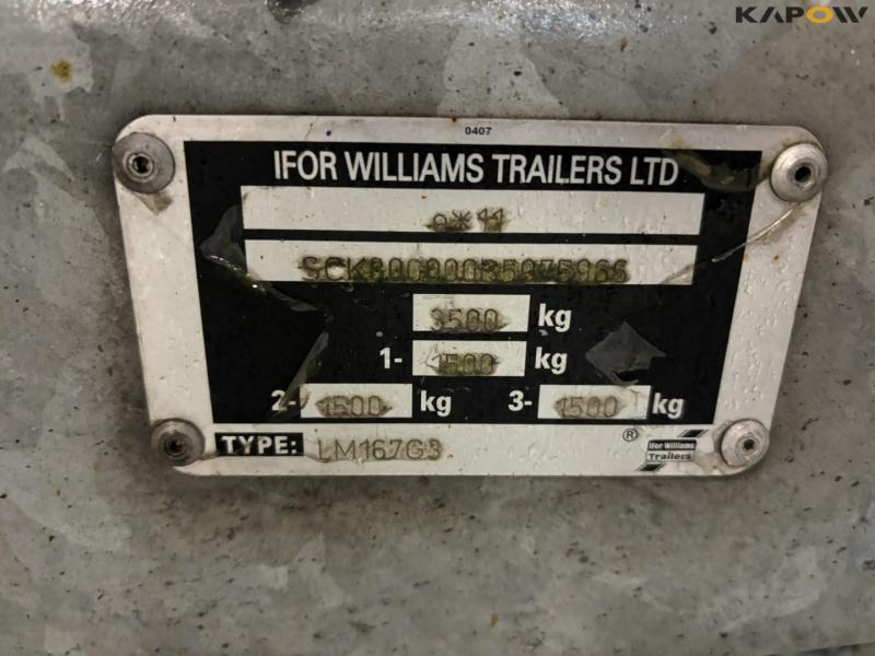 Ifor Williams trailer 17