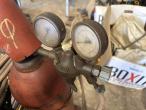 Oxygen and gas set with cart 10