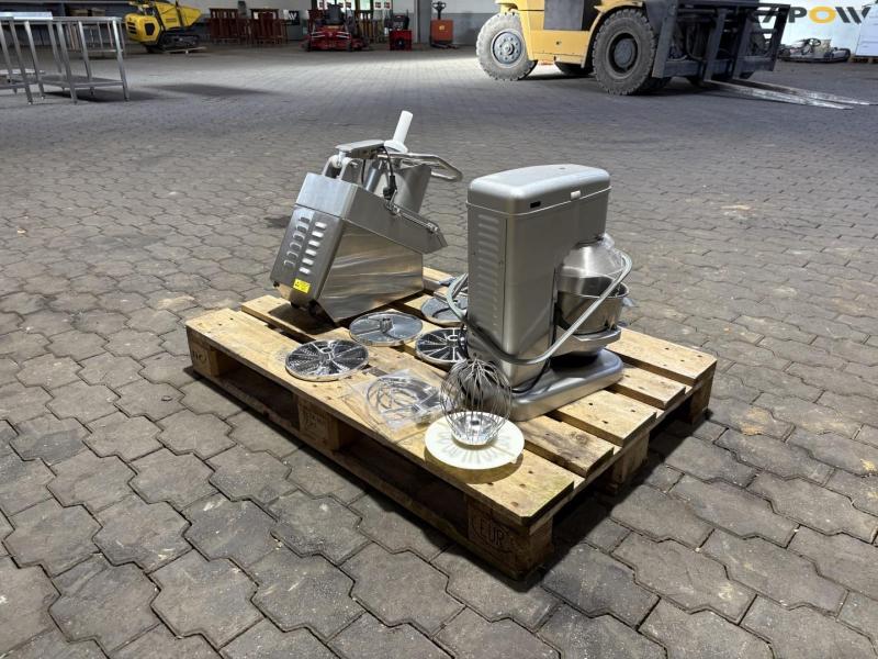 Industrial cutting and mixing machine + accessories 5