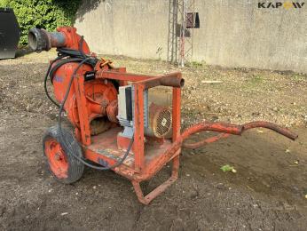Industrial pump with electric motor