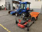 Iseki 2140 compact tractor with implements 5
