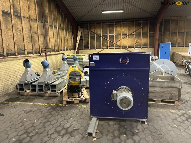 JE-MA 40 ton grain plant with Vedersø grain cleaner dismantled on pallets 54