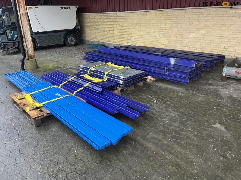 JE-MA 40 ton grain plant with Vedersø grain cleaner dismantled on pallets 78