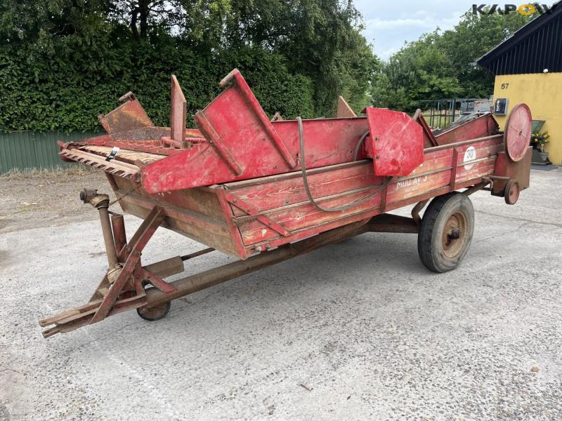 JF AV3 dumper trailer with two rear ends 1