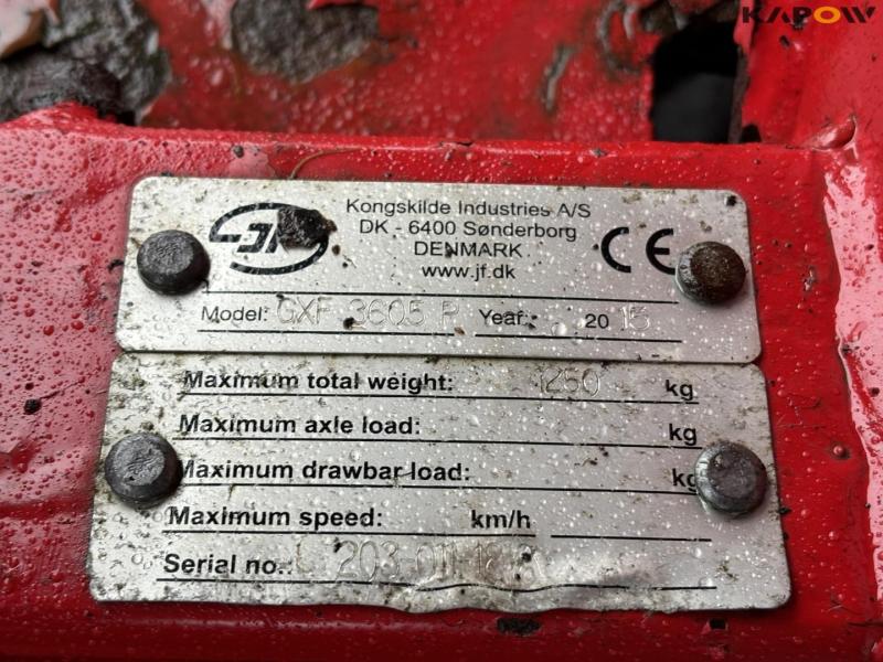 JF mower with belt and conditioner 18