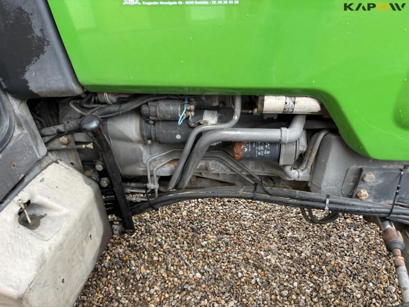 John Deere 3200 tractor with broom 18