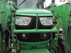 John Deere 6105M front loader tractor 12