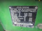 John Deere 6105M front loader tractor 17