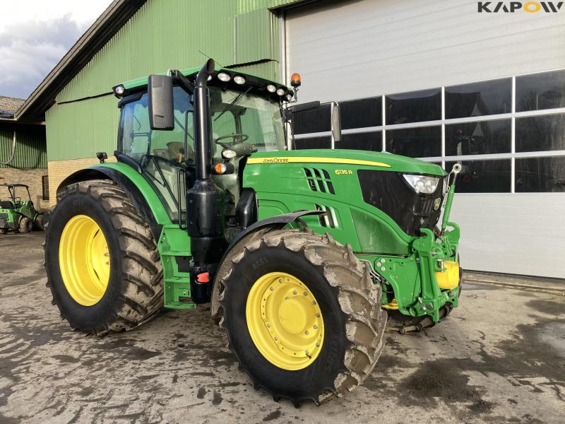 John Deere 6135 R tractor with front pto 1