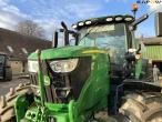 John Deere 6135 R tractor with front pto 5