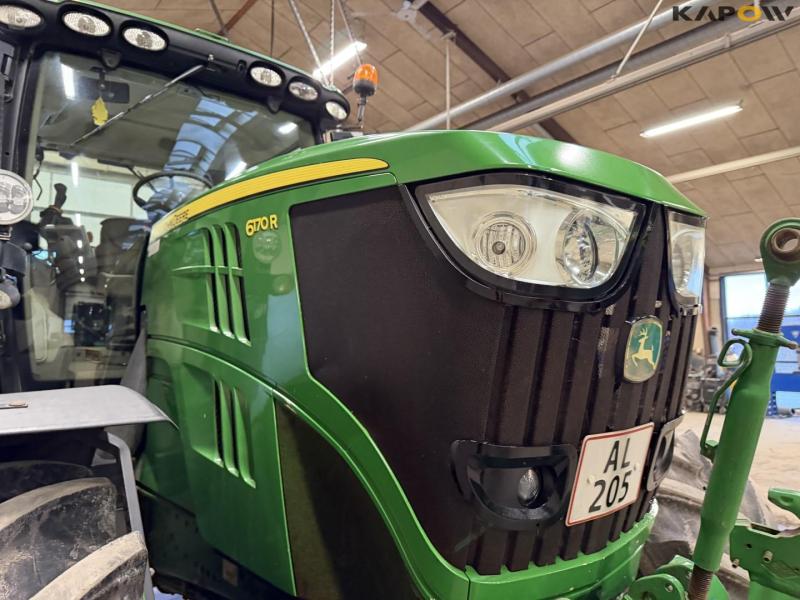 John Deere 6170R tractor 17