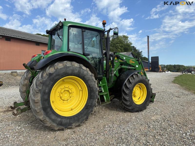 John Deere 6820 tractor with front loader 4