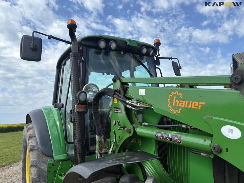 John Deere 6820 tractor with front loader 41