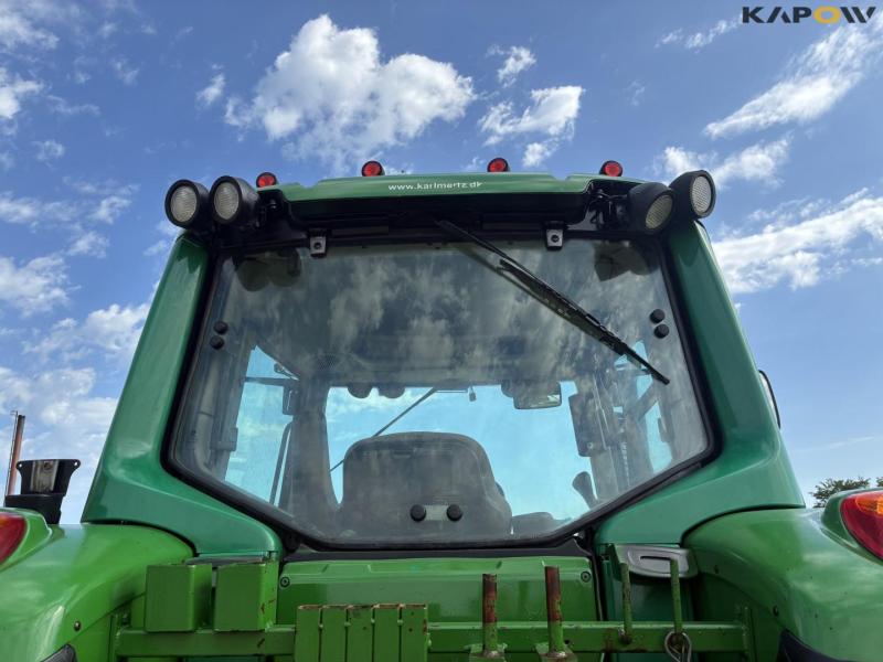 John Deere 6820 tractor with front loader 43