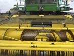 John Deere 7700 forage harvester with corn header and pickup 14