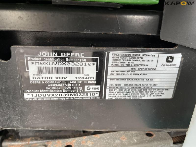 John Deere 850D Gator XUV 15
