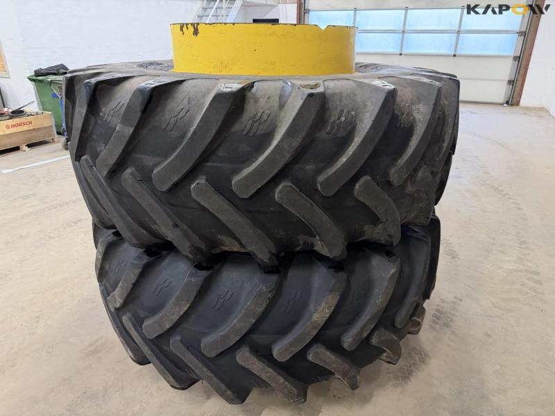 John Deere alliance 650/85-R38 twin wheels 4