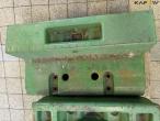 John Deere basic weight blocks and towing bracket 11