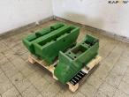 John Deere basic weight blocks 1