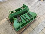 John Deere basic weight blocks 3