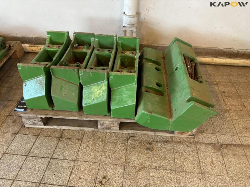 John Deere basic weight blocks 2
