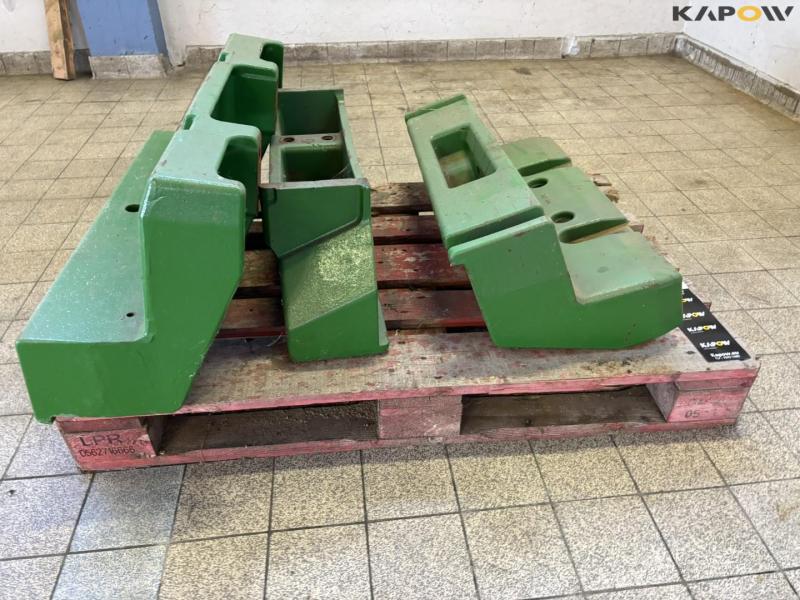 John Deere basic weight blocks 7