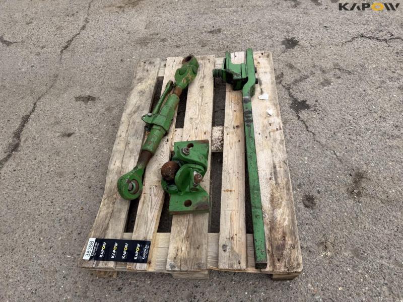 John Deere fork hitch + ball hitch 4