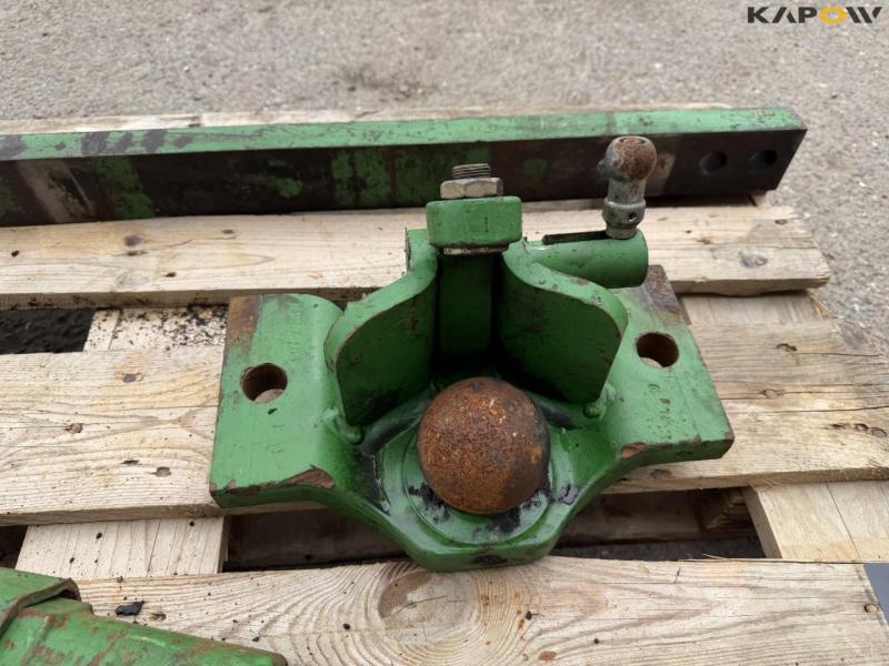 John Deere fork hitch + ball hitch 9