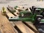 John Deere ball hitch + hook hitch 14