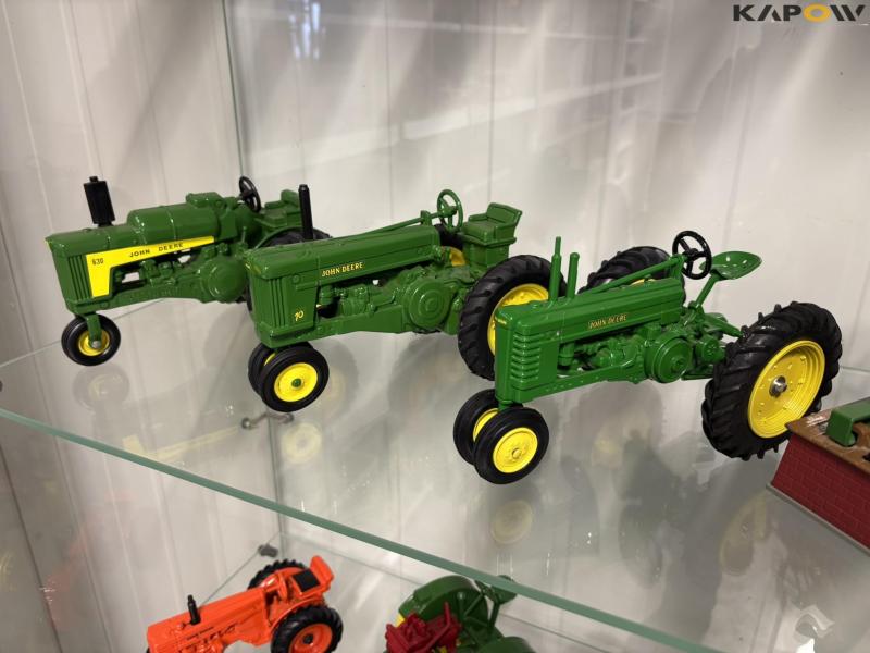 John Deere model tractors 12