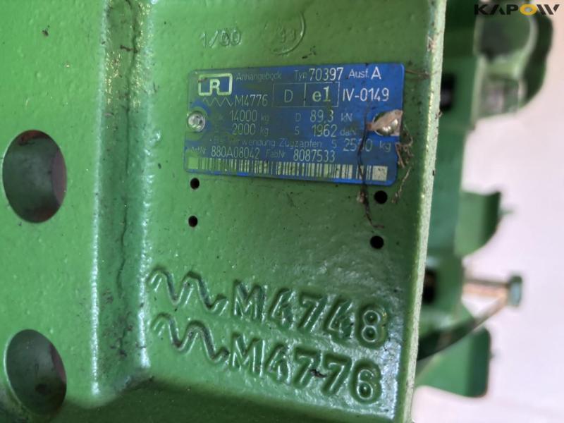 John Deere drawbar and German drawbar 10